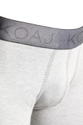 Bóxer brief-medio gris claro con costuras planas