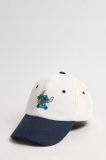 Cachucha crema clara beisbolera de Lilo & Stitch