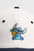 Cachucha crema clara beisbolera de Lilo & Stitch