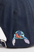 Cachucha beisbolera de Lilo & Stitch azul intensa