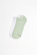 Paquete X3 de medias unicolores tobilleras con elástico