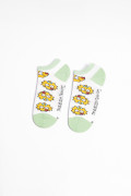 Medias cremas tobilleras con diseños de Los Simpson