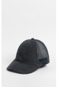 Gorra Tucker azul con rubber "BRKLYN".