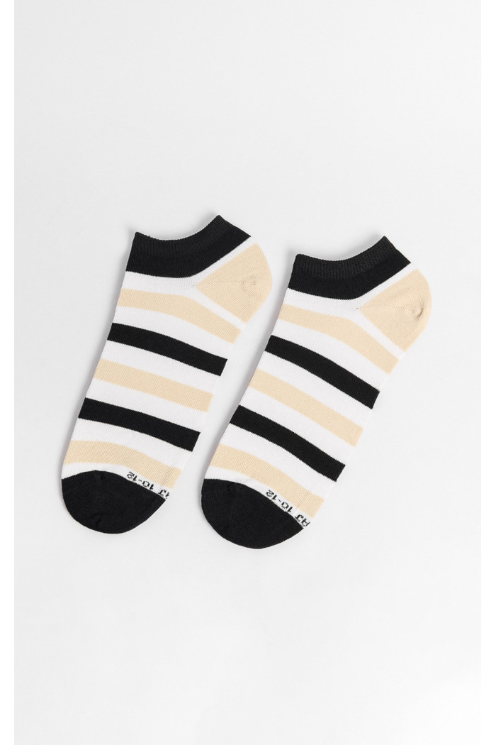 Medias tobilleras con diseño en jacquard