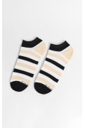 Medias tobilleras con diseño en jacquard