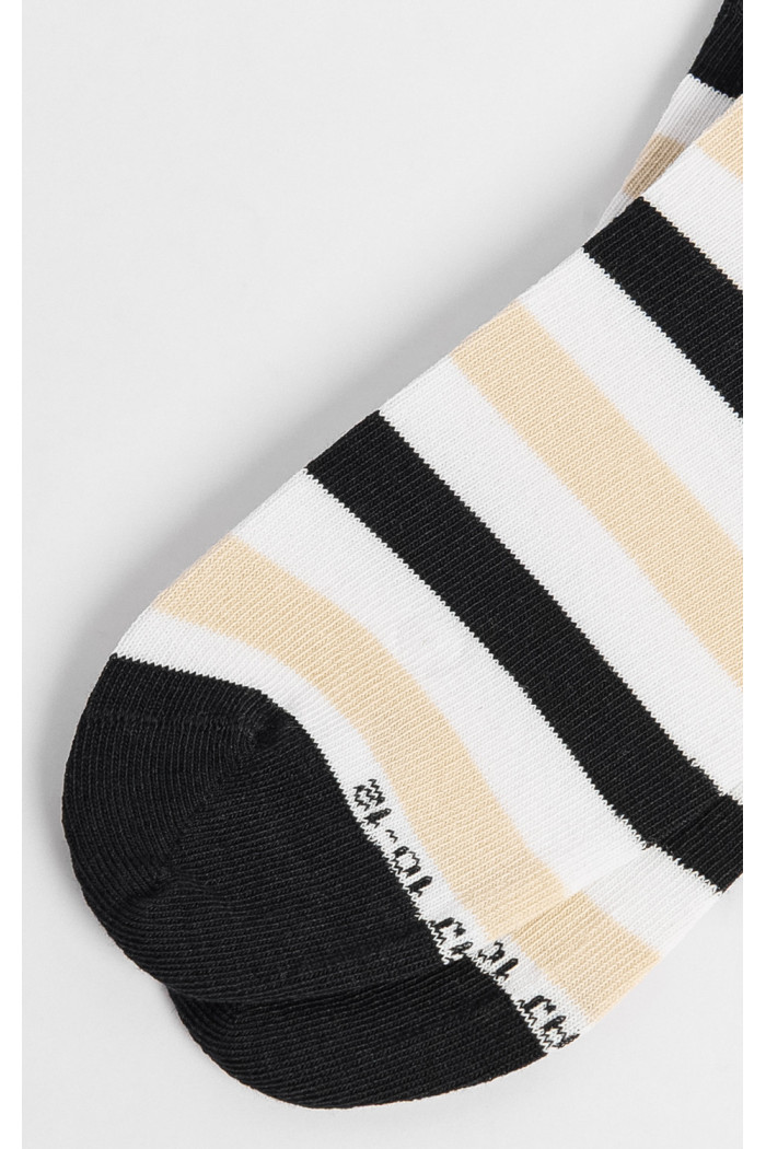 Medias tobilleras con diseño en jacquard