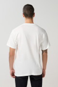 Camiseta de The Beatles crema clara manga corta