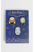 Set de pines metálicos X3 unicolores de Harry Potter