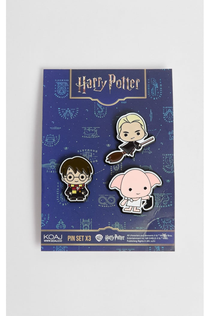 Set X 3 de pines Harry Potter