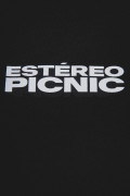 Camiseta negra manga sisa del Festival Estéreo Picnic