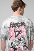 Camiseta de Nightmare Before Christmas crema tie dye