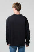 Buzo cuello redondo negro con arte de Green Day