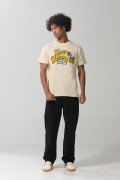 Camiseta del Pájaro Loco kaki clara con manga corta