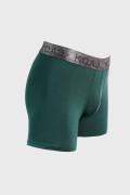 Bóxer midway brief-largo verde oscuro con costuras planas