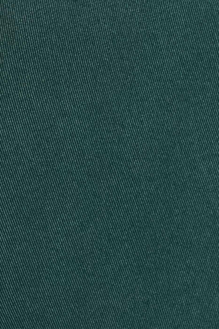 Bóxer midway brief-largo verde oscuro con costuras planas