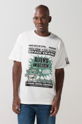 Camiseta unicolor oversize manga corta de Toy Story