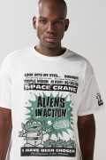 Camiseta unicolor oversize manga corta de Toy Story
