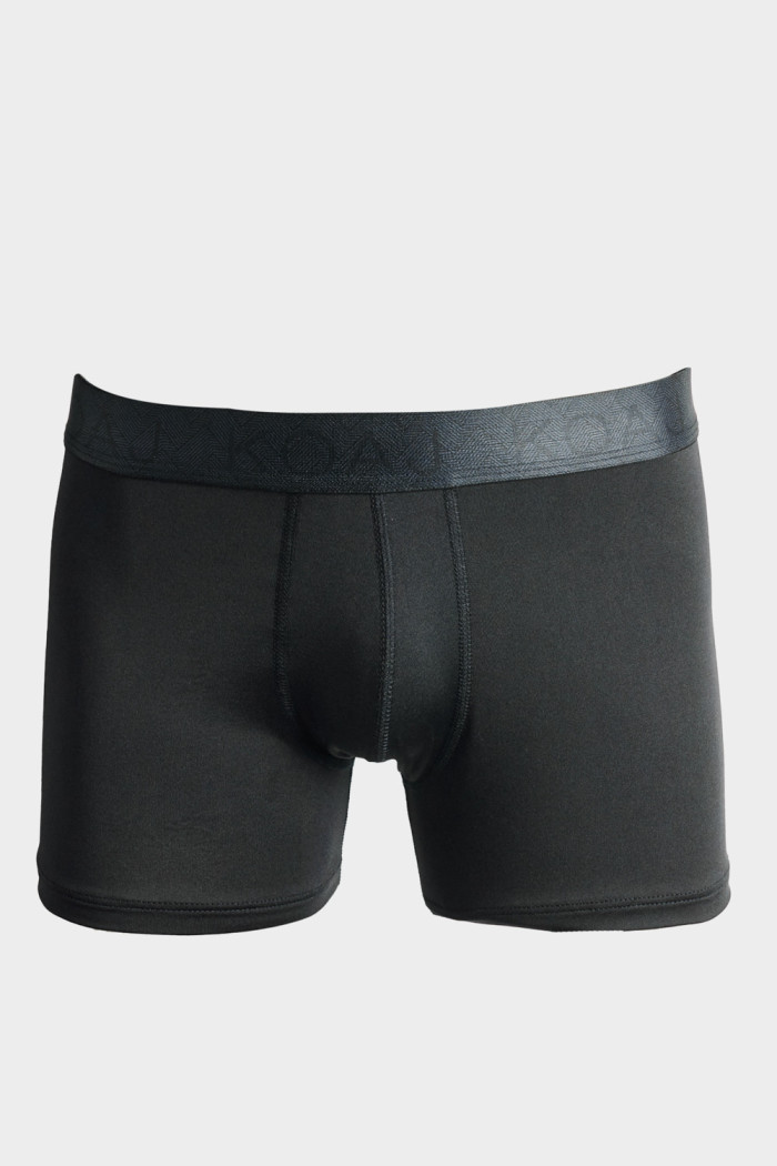 Bóxer brief-medio azul intenso con elástico en cintura