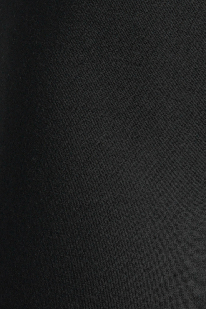 Bóxer midway brief-largo negro con cintura estampada