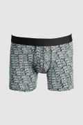 Bóxer brief-medio negro con estampados de Mickey