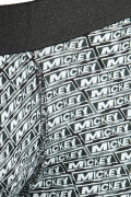 Bóxer brief-medio negro con estampados de Mickey