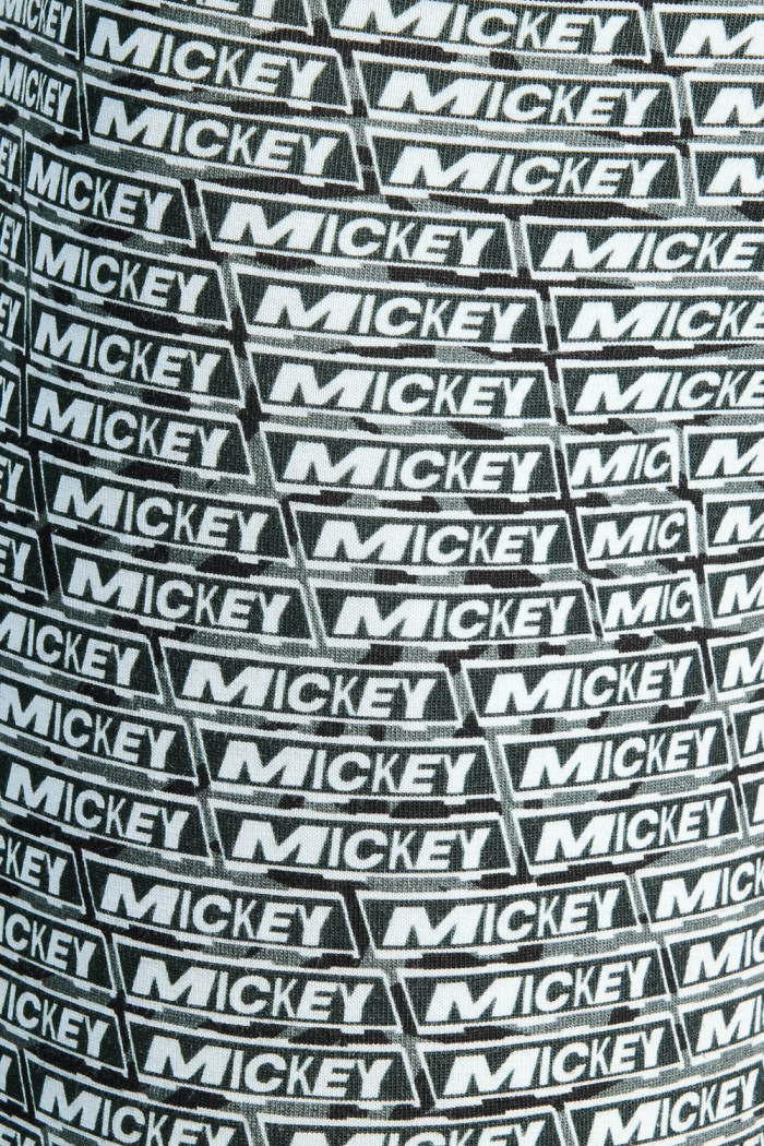 Bóxer brief-medio negro con estampados de Mickey