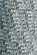 Bóxer brief-medio negro con estampados de Mickey