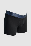 Bóxer azul intenso brief-medio en algodón
