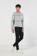 Jean tiro bajo negro skinny con bolsillos y ajuste ceñido