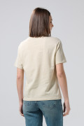 Camiseta kaki clara cuello redondo de Tom y Jerry