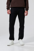 Jean tiro bajo slim negro con bolsillos y ajuste ceñido